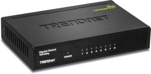 7. TRENDnet 8-Port Gigabit Ethernet Network Switch